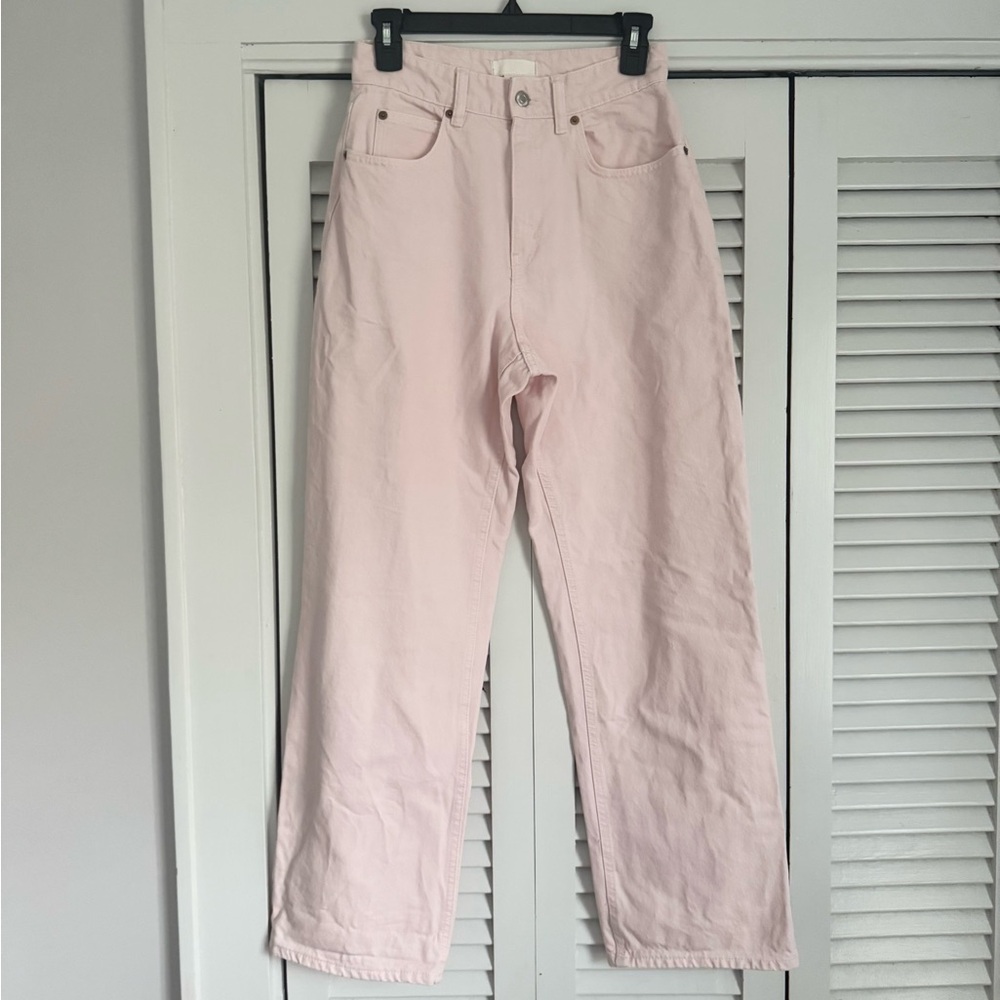 H&M Soft Pink Denim Pants